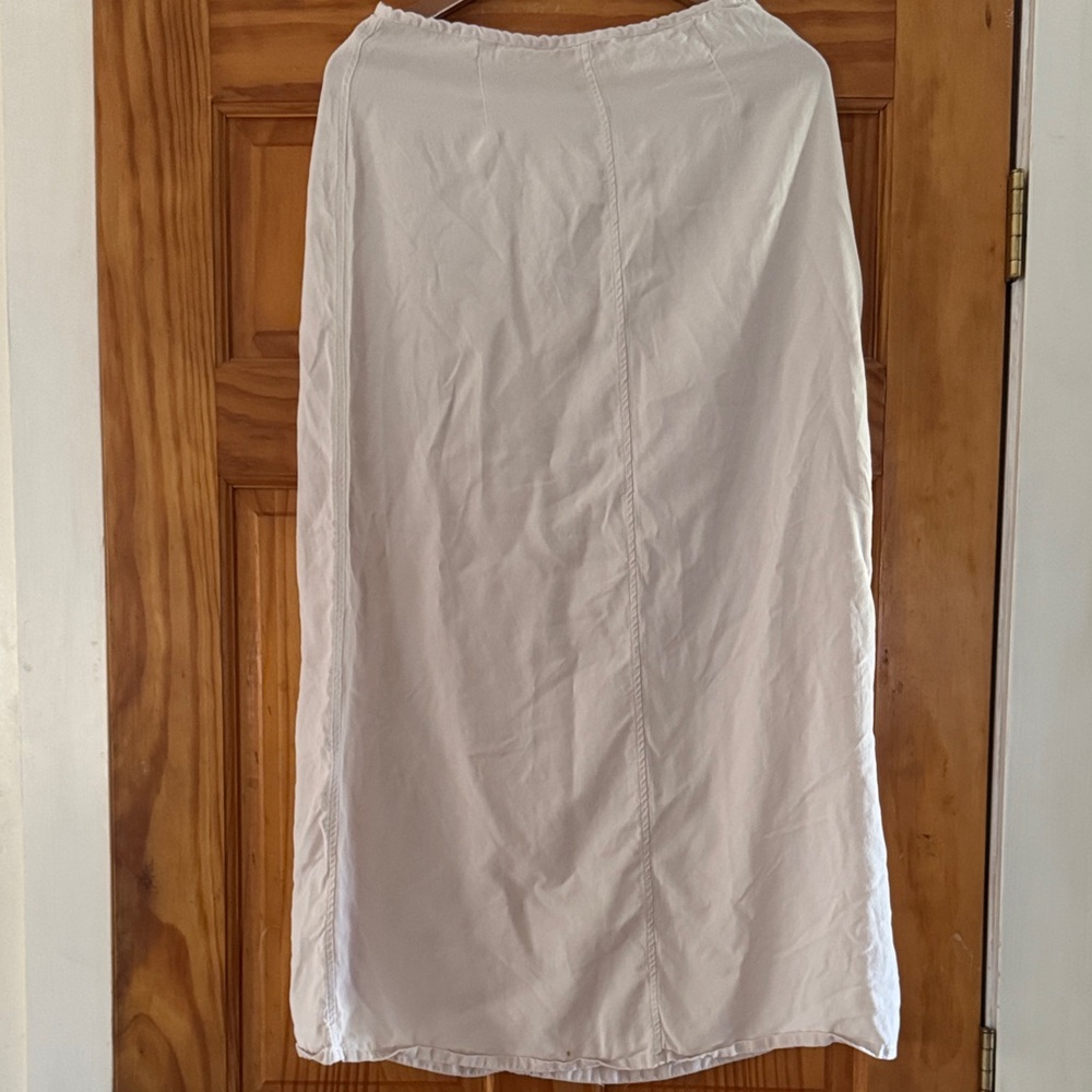 Sigrid Olsen Cream Maxi Skirt
